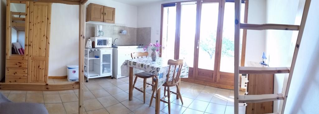 Studio Barcelonnette Ubaye, Provence Enchastrayes エクステリア 写真
