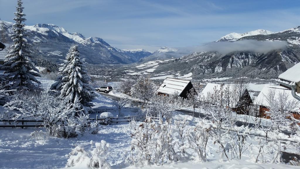 Studio Barcelonnette Ubaye, Provence Enchastrayes エクステリア 写真